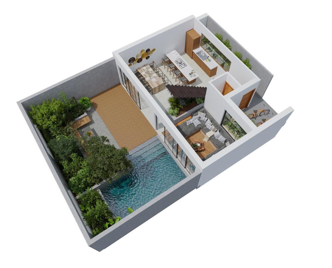 Octo 1 - Private Villas, Modern Style, Near Beach チャングー エクステリア 写真