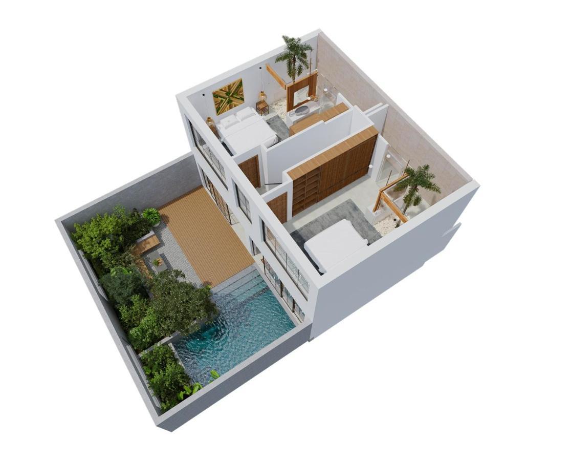 Octo 1 - Private Villas, Modern Style, Near Beach チャングー エクステリア 写真